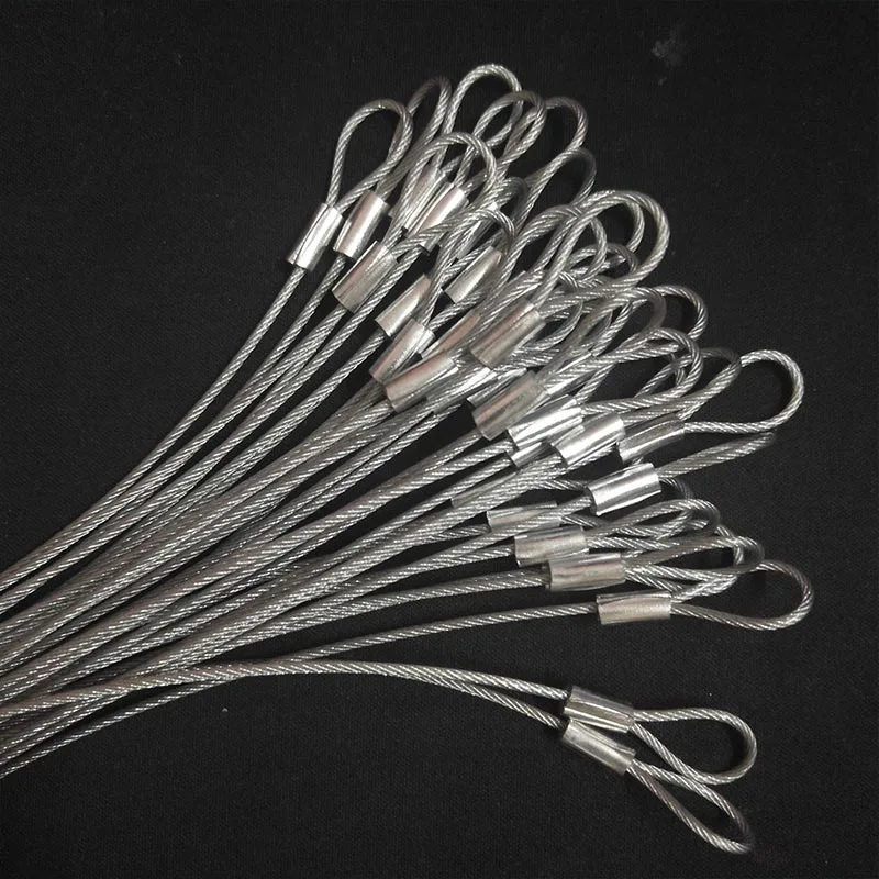 PVC/Nylon coated stainless steel wire rope